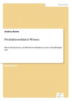 Produktionsfaktor Wissen