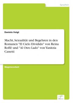 Macht Sexualität und Begehren in den Romanen El Cielo Dividido von Reina Roffé und Al Otro Lado von Yanitzia Canetti