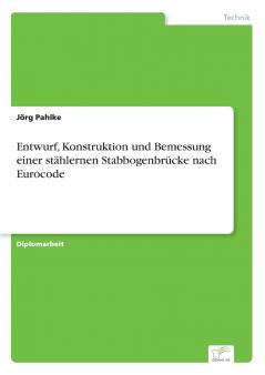 Entwurf Konstruktion und Bemessung einer stählernen Stabbogenbrücke nach Eurocode