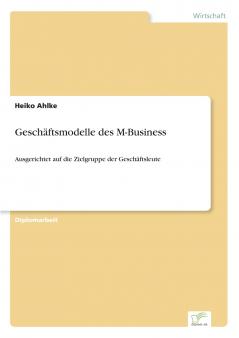 Geschäftsmodelle des M-Business