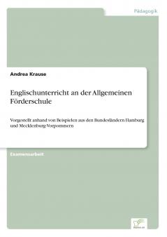 Englischunterricht an der Allgemeinen Förderschule