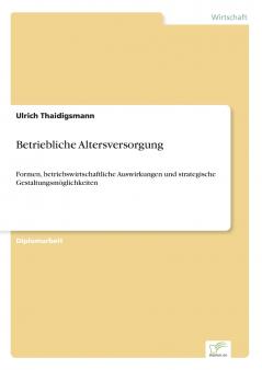 Betriebliche Altersversorgung