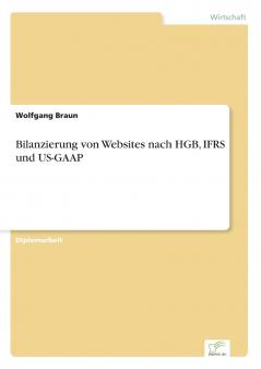 Bilanzierung von Websites nach HGB IFRS und US-GAAP