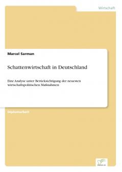 Schattenwirtschaft in Deutschland