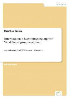 Internationale Rechnungslegung von Versicherungsunternehmen