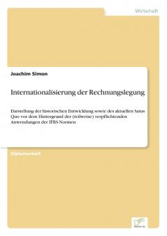 Internationalisierung der Rechnungslegung