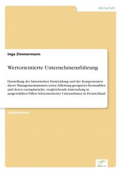 Wertorientierte Unternehmensführung