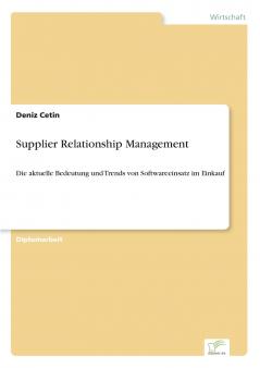 Supplier Relationship Management