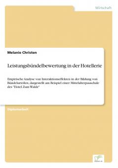 Leistungsbündelbewertung in der Hotellerie