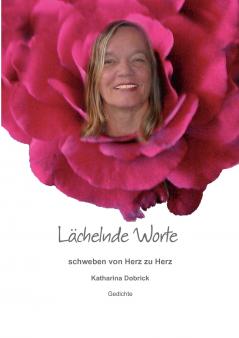 Lächelnde Worte schweben von Herz zu Herz