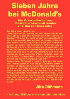 Sieben Jahre bei McDonald's