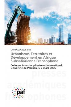 Urbanisme Territoires et Développement en Afrique Subsaharienne Francophone