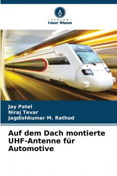 Auf dem Dach montierte UHF-Antenne für Automotive