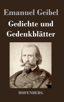 Gedichte und Gedenkbl��tter