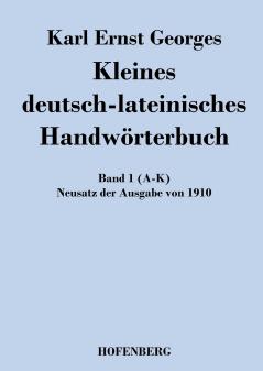 Kleines deutsch-lateinisches Handwörterbuch