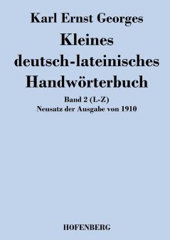 Kleines deutsch-lateinisches Handwörterbuch