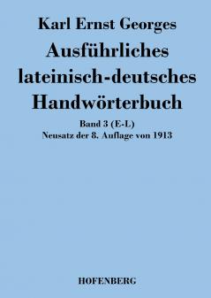 Ausführliches lateinisch-deutsches Handwörterbuch