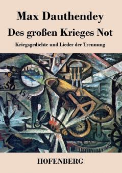 Des großen Krieges Not