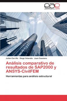 Análisis comparativo de resultados de SAP2000 y ANSYS-CivilFEM