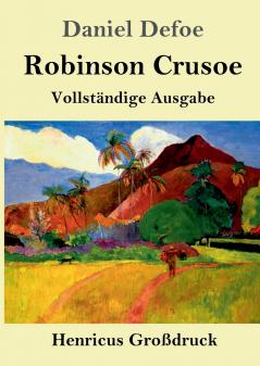 Robinson Crusoe (Gro��druck)