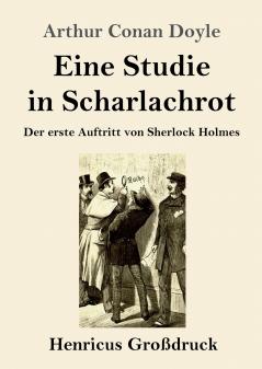 Eine Studie in Scharlachrot (Gro��druck)