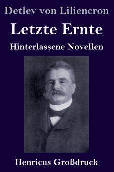 Letzte Ernte (Großdruck)
