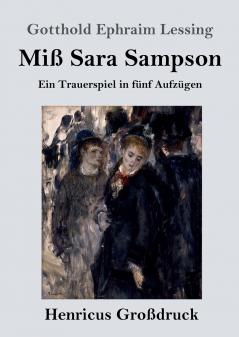 Mi�� Sara Sampson (Gro��druck)