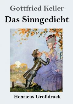 Das Sinngedicht (Großdruck)