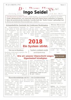 2018 Ein System stirbt