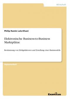 Elektronische Business-to-Business Marktplätze