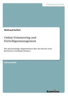 Online-Volunteering und Freiwilligenmanagement