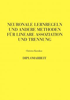 Neuronale Lernregeln und andere Methoden