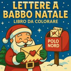 Lettere a Babbo Natale - Libro da colorare