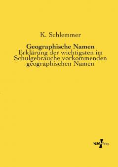 Geographische Namen