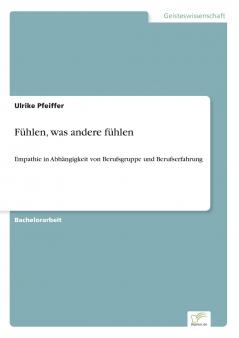 Fühlen was andere fühlen