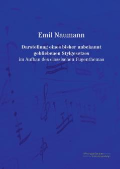 Darstellung eines bisher unbekannt gebliebenen Stylgesetzes