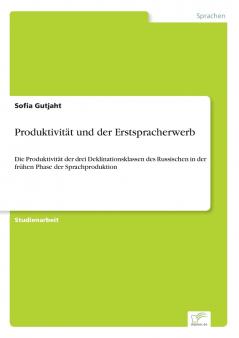 Produktivität und der Erstspracherwerb