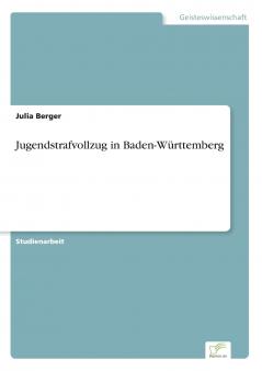 Jugendstrafvollzug in Baden-W��rttemberg