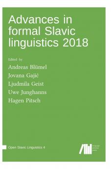 Advances in formal Slavic linguistics 2018