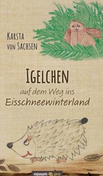 Igelchen auf dem Weg ins Eisschneewinterland