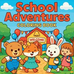 School Adventures - Coloring Book
