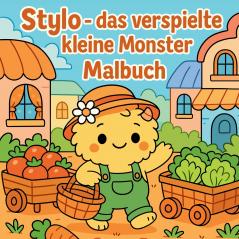 Stylo - das verspielte kleine Monster - Malbuch
