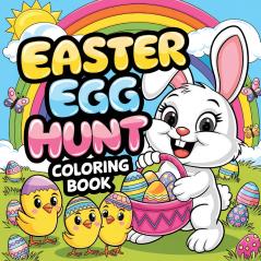 Easter Egg Hunt Coloring Book