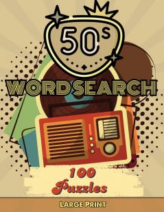 50's Word Search Puzzles for Adults
