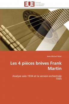 Les 4 pièces brèves frank martin