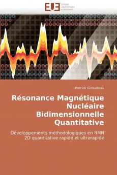 Résonance magnétique nucléaire bidimensionnelle quantitative