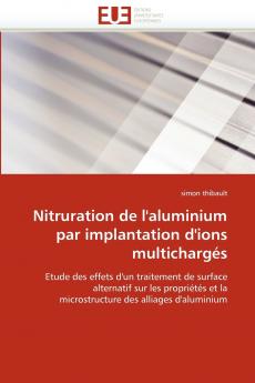 Nitruration de l''aluminium par implantation d''ions multichargés
