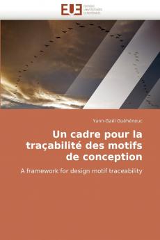 Un cadre pour la traçabilité des motifs de conception