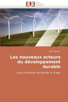 Les nouveaux acteurs du développement durable