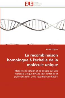 La recombinaison homologue à l''échelle de la molécule unique